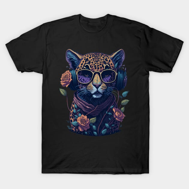 cheetah print T-Shirt by vaporgraphic